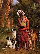 Jean Leon Gerome The Negro Master of the Hounds painting